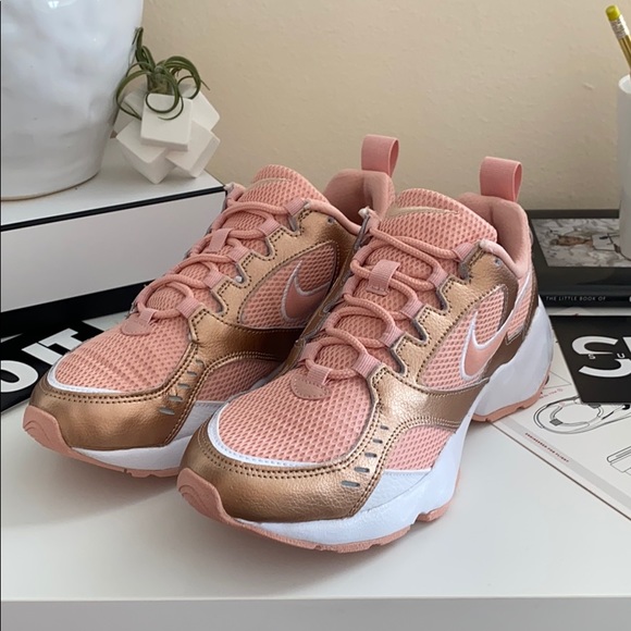 NEW Nike Air heights rose gold sneakers shoes - Picture 4 of 10
